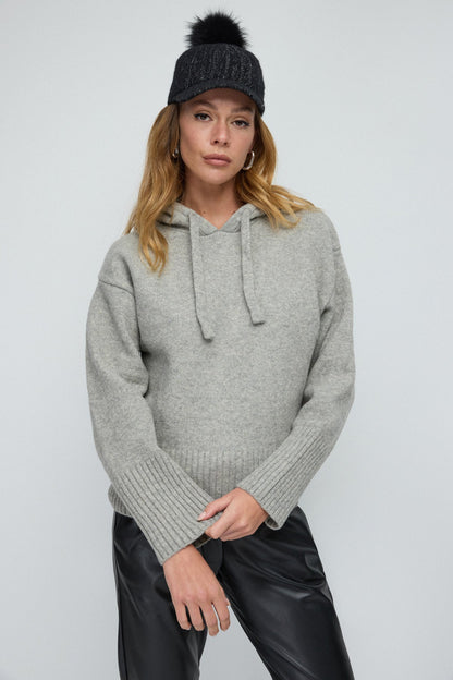 Kapuzenstrickpullover