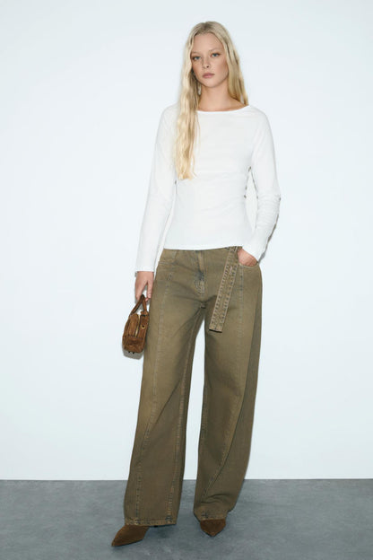 Damen Bluse aus Bio-Baumwolle