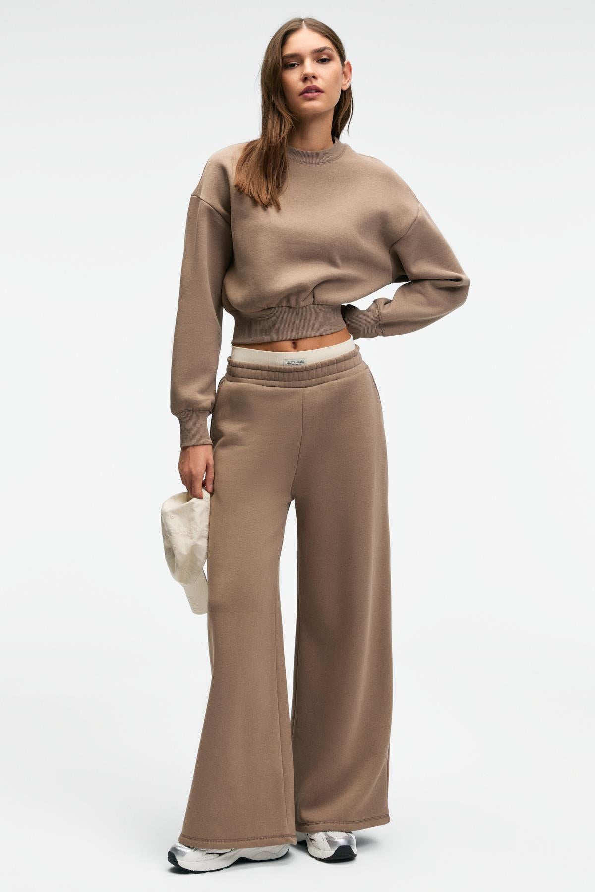 KARALIS Damen Crop Sweatshirt