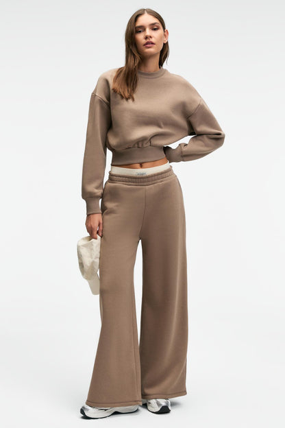 KARALIS Damen Crop Sweatshirt