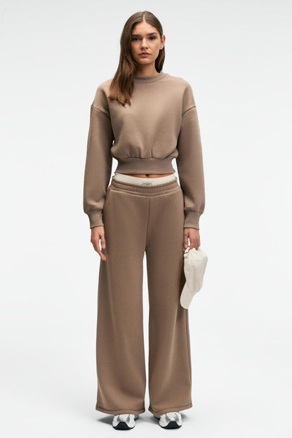 KARALIS Damen Crop Sweatshirt