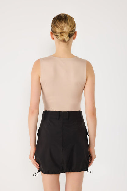 Ärmellose Bluse