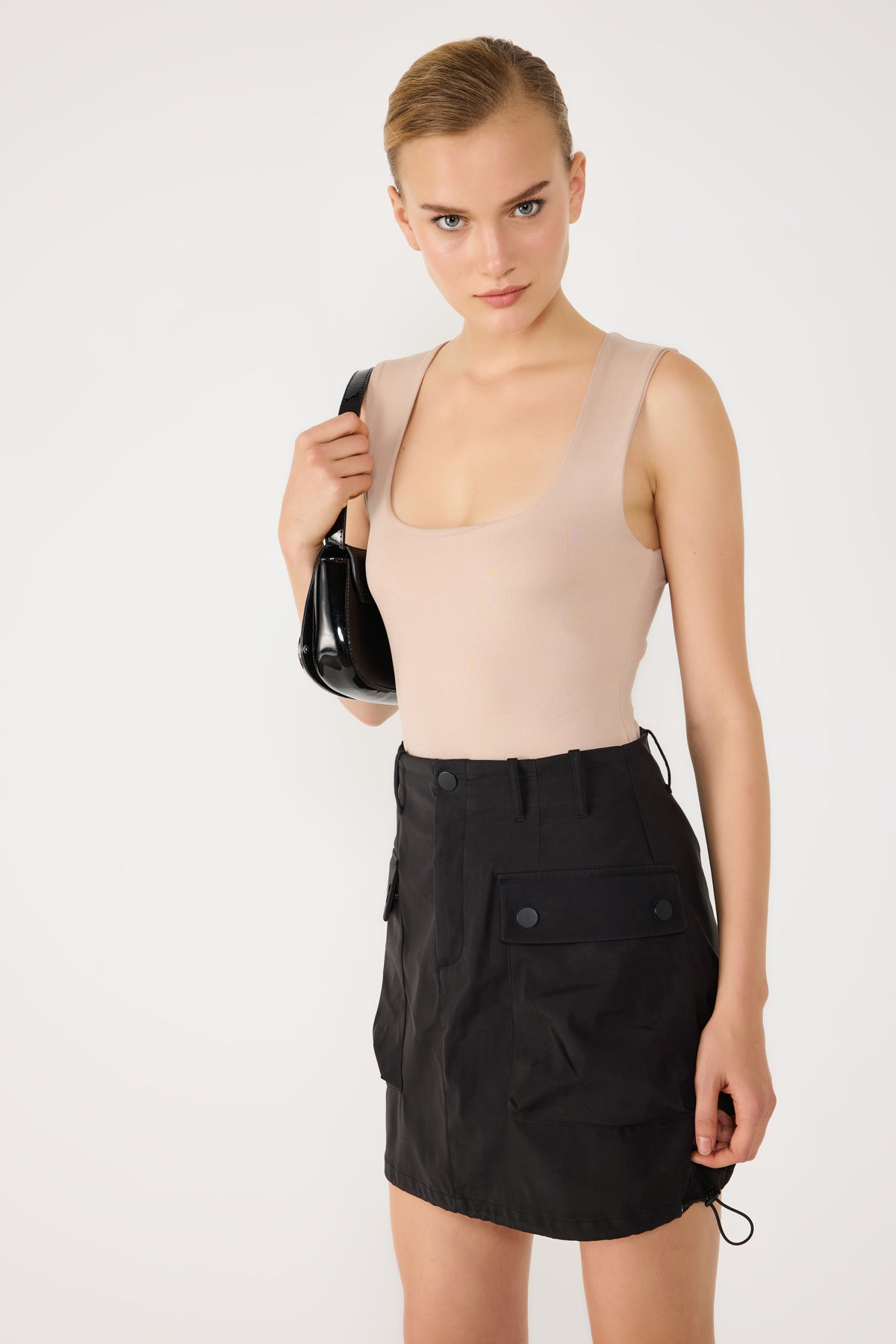 Ärmellose Bluse