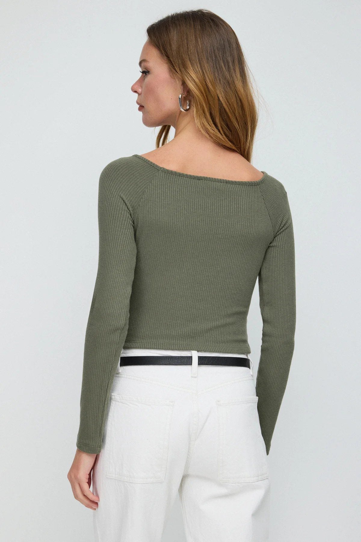 Square Neck Crop