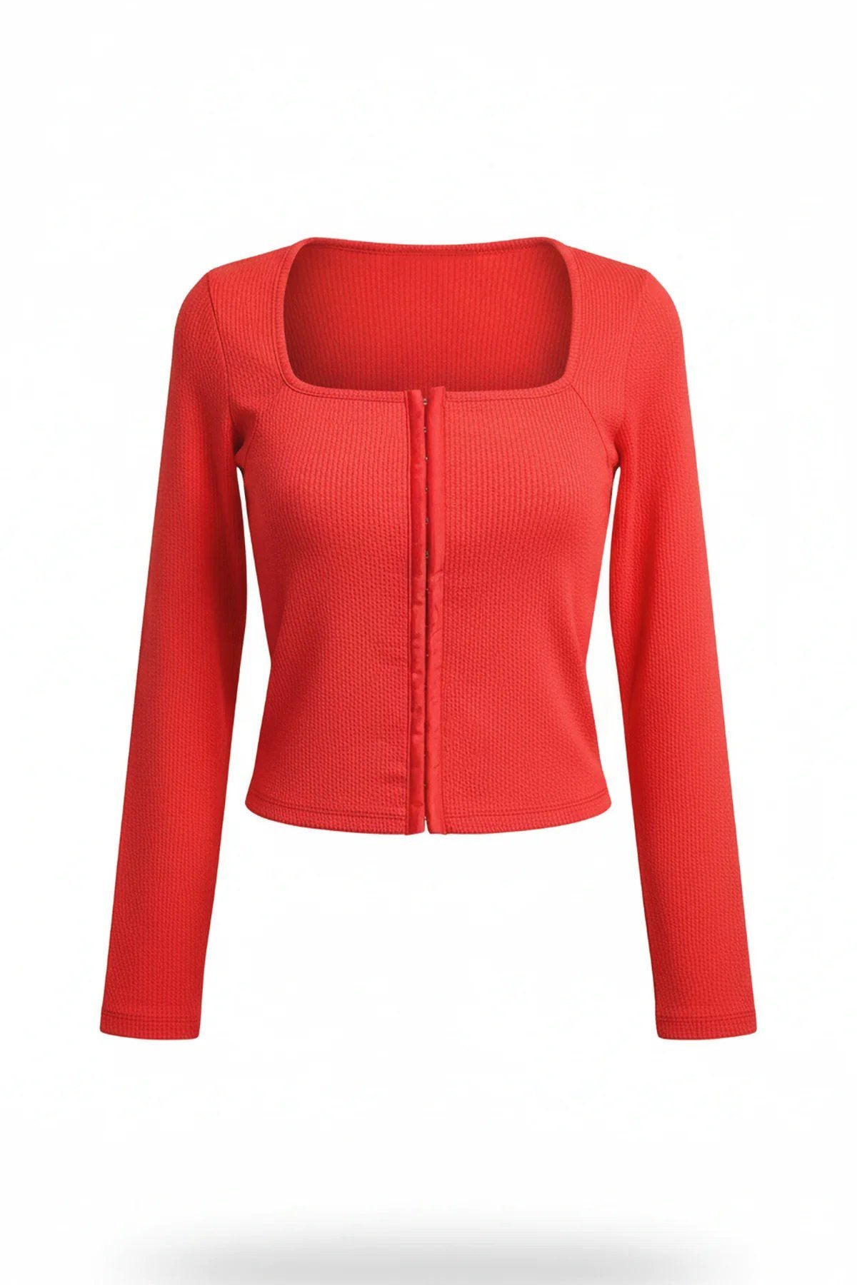 Quadratisches Neck Crop Top