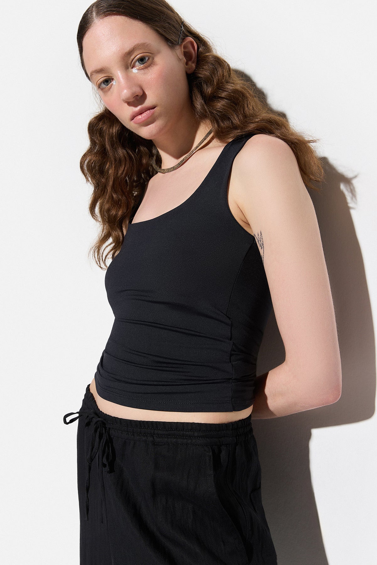 Ärmellose Bluse