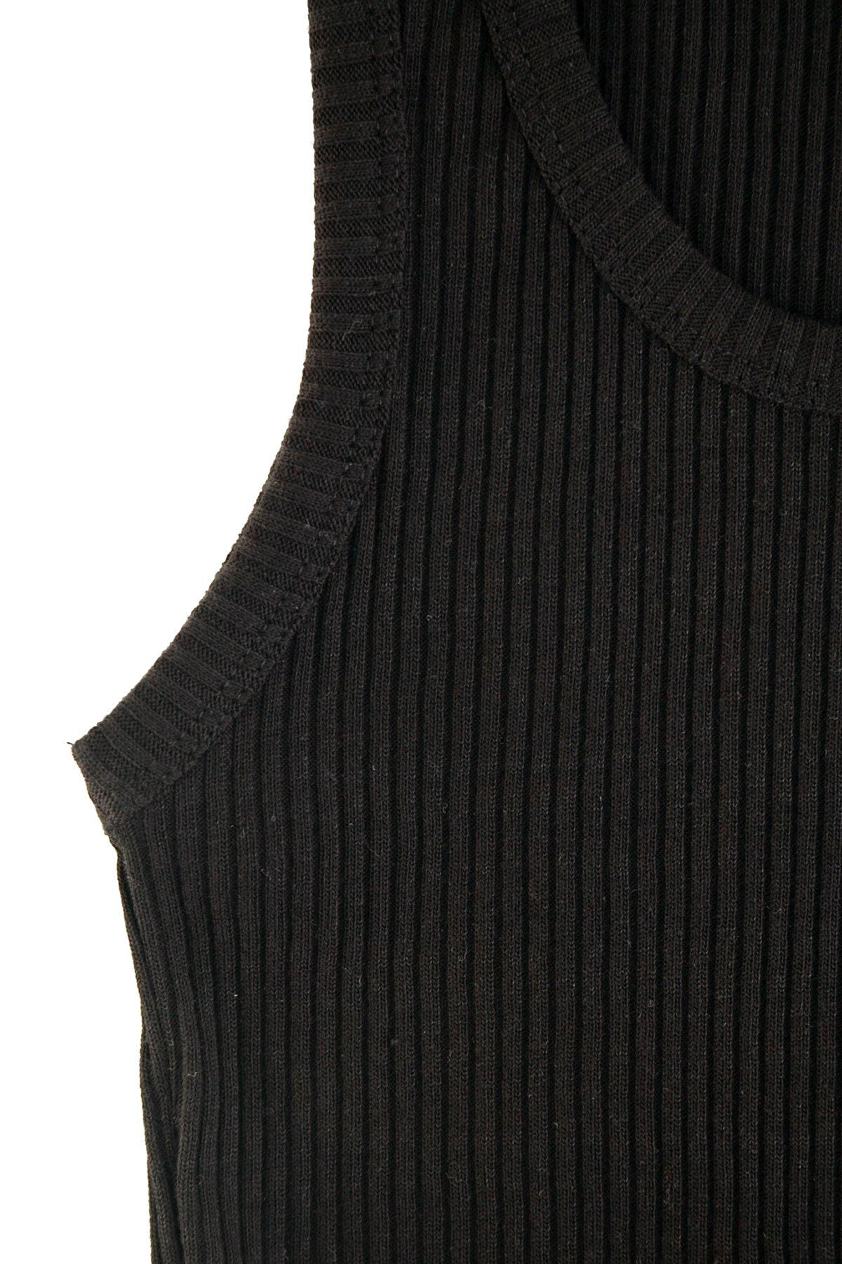 Rippstrick Basic Top mit Stretch