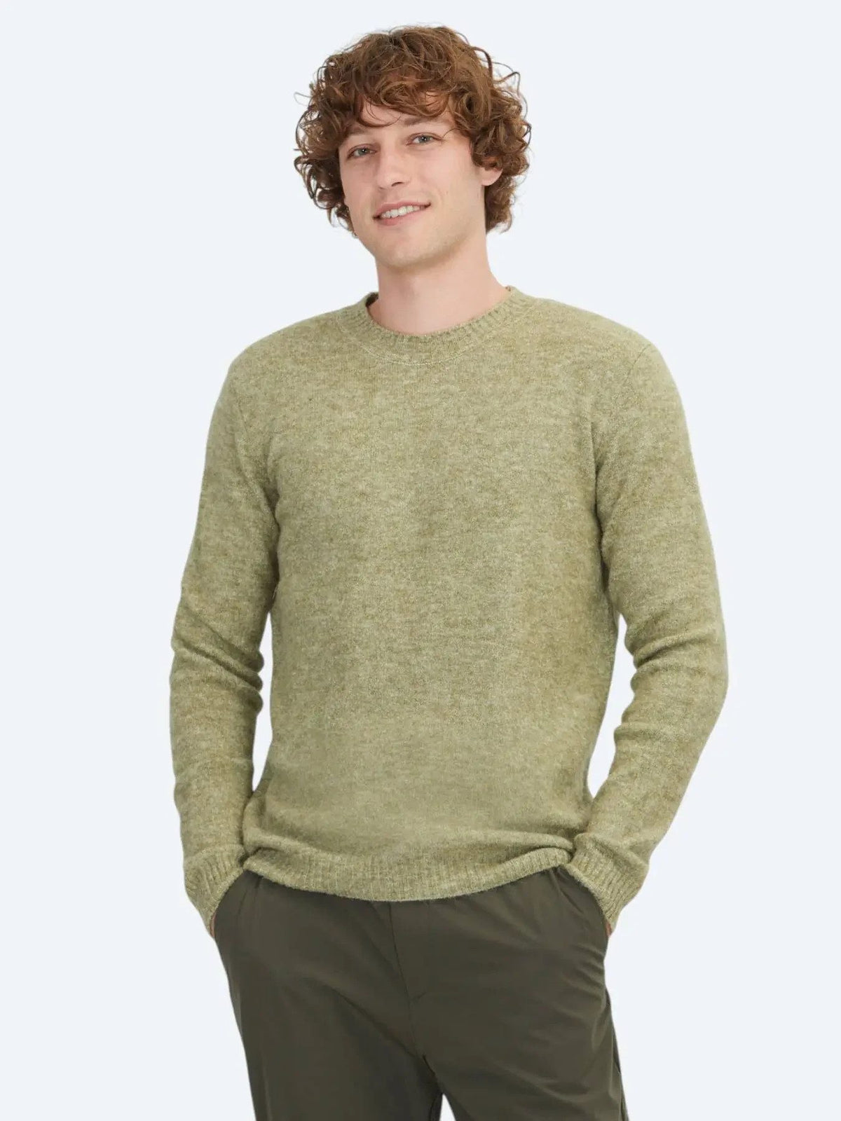 Khaki Strickpullover