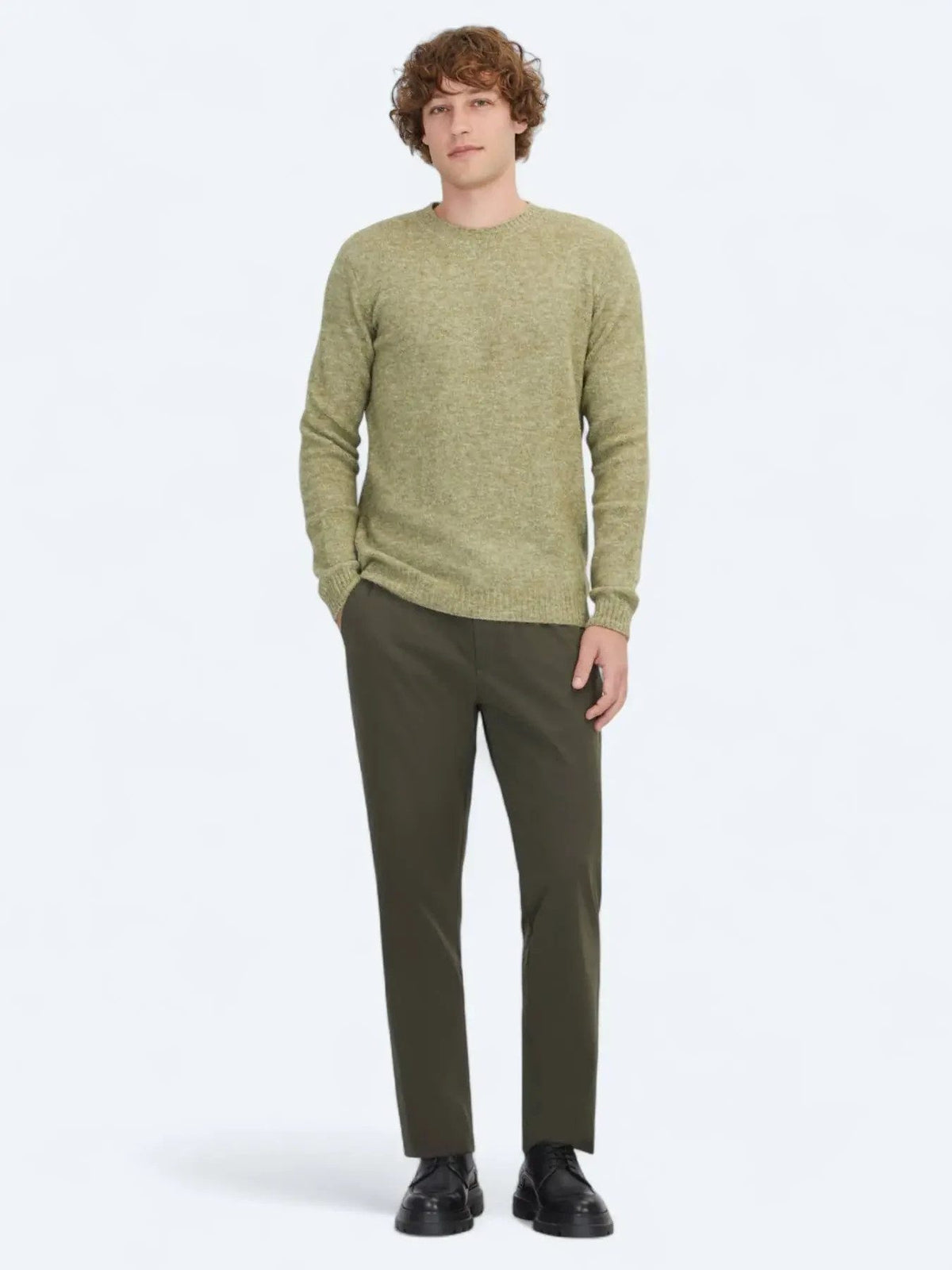 Khaki Strickpullover
