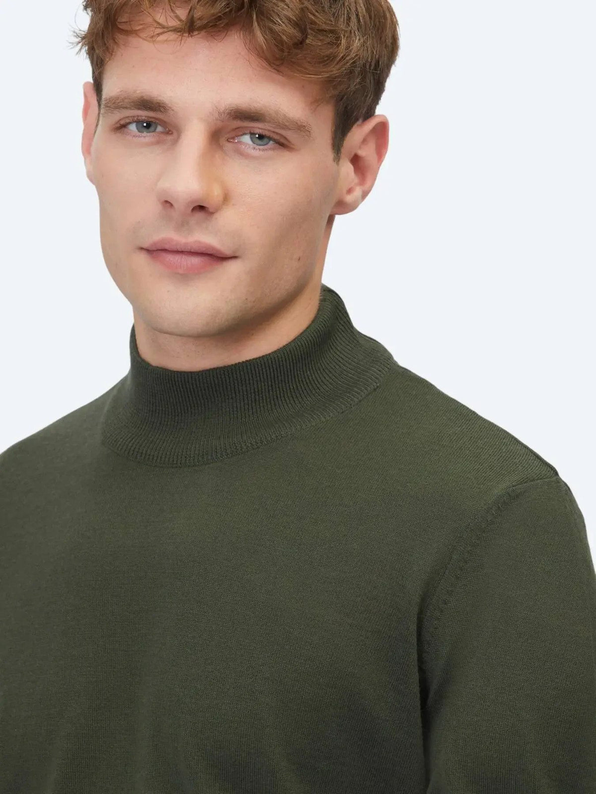 Khaki Strickpullover