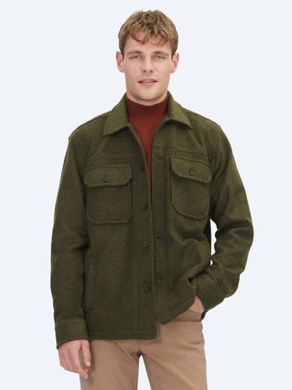 Khaki Überhemd