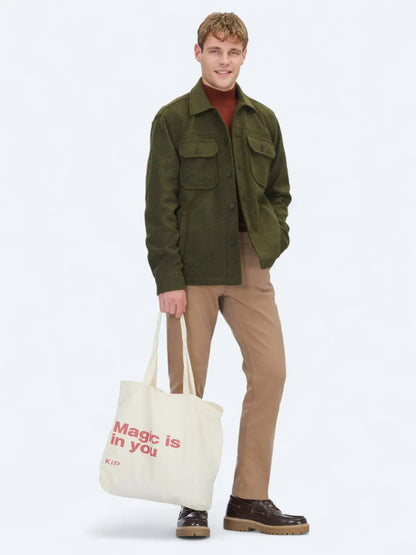 Khaki Überhemd