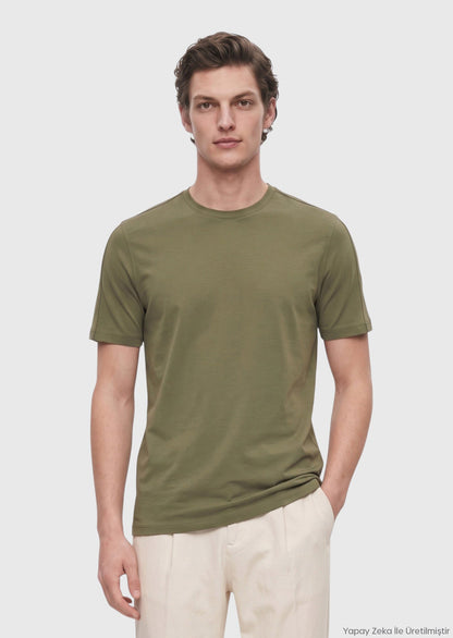 Rundhals-T-Shirt