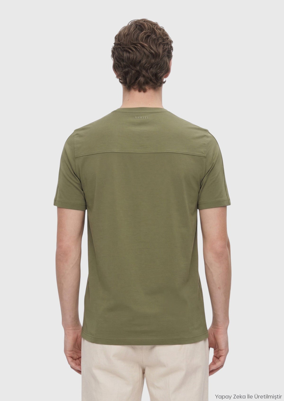 Ramsey Rundhals-T-Shirt Haki
