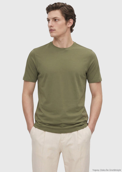 Rundhals-T-Shirt