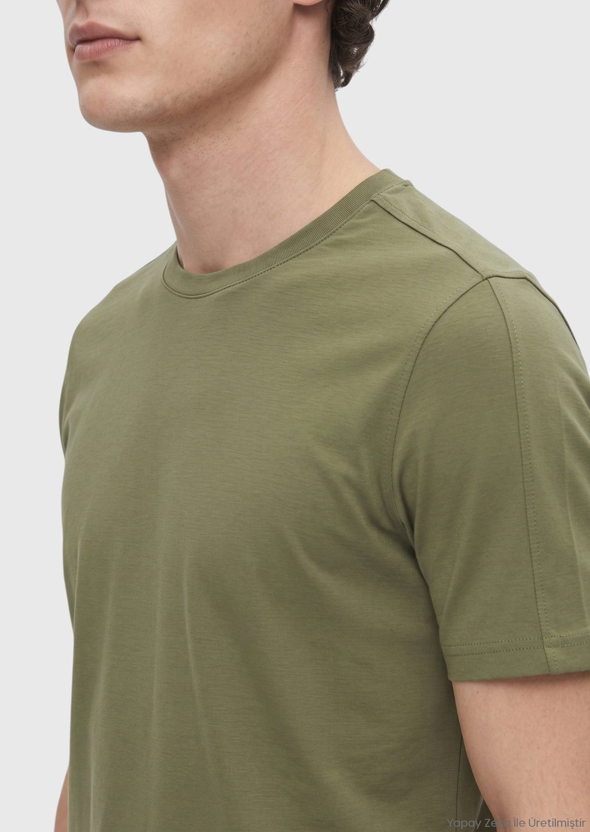 Ramsey Rundhals-T-Shirt Haki