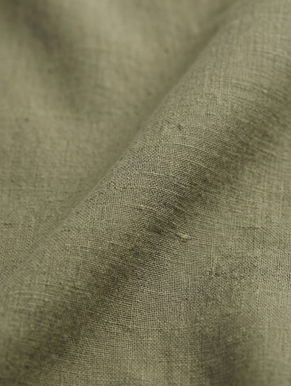 Khaki Regular Fit Weben Freizeithemd