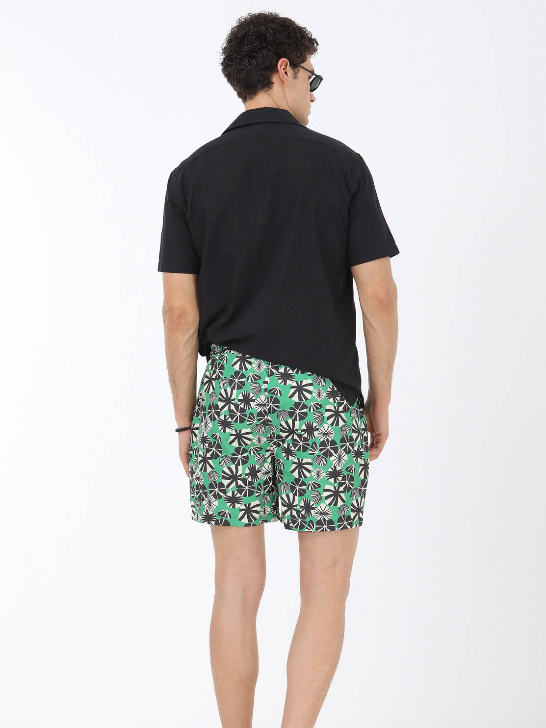 Gemusterte Shorts