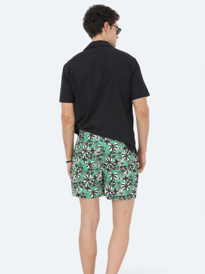 Gemusterte Shorts