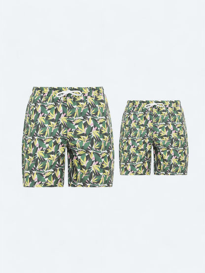 Gemusterte Shorts