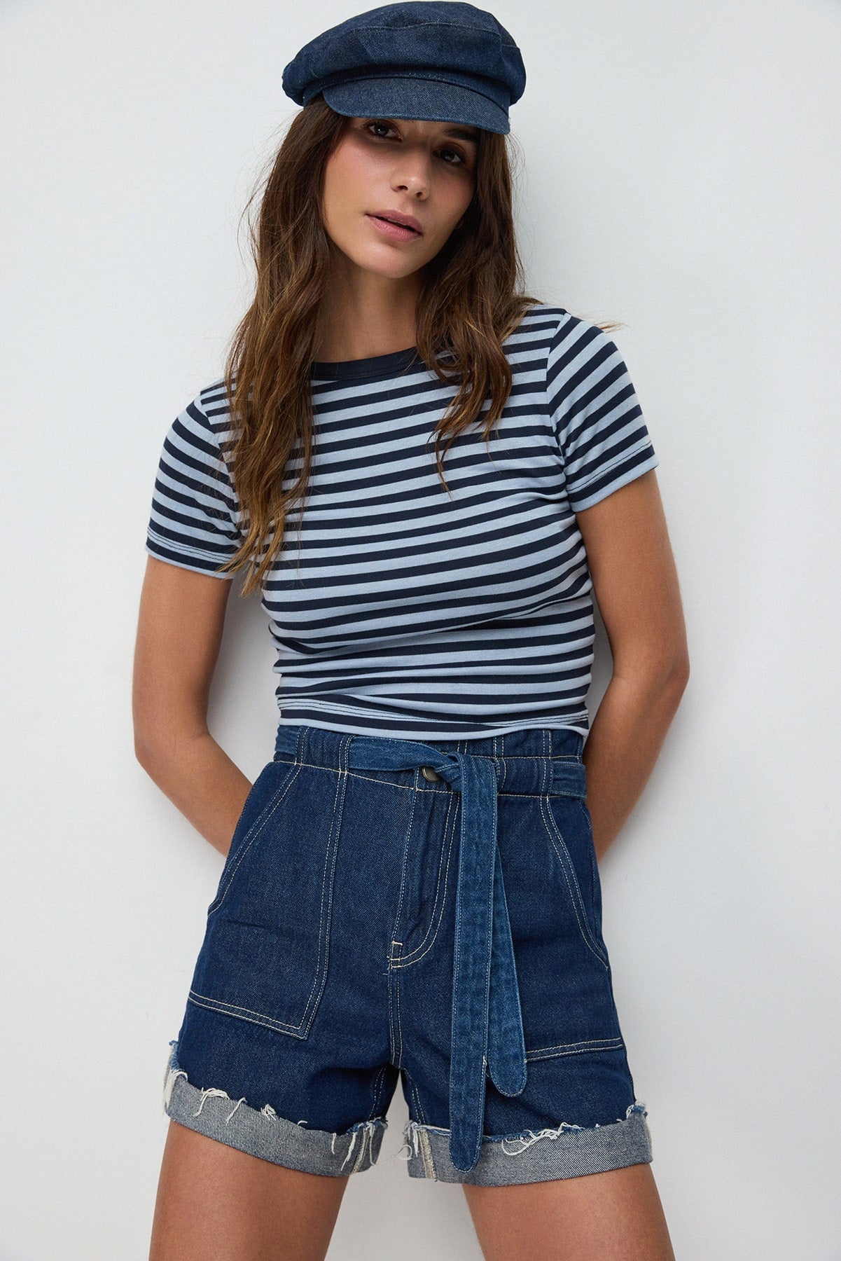 Gestreiftes T-Shirt