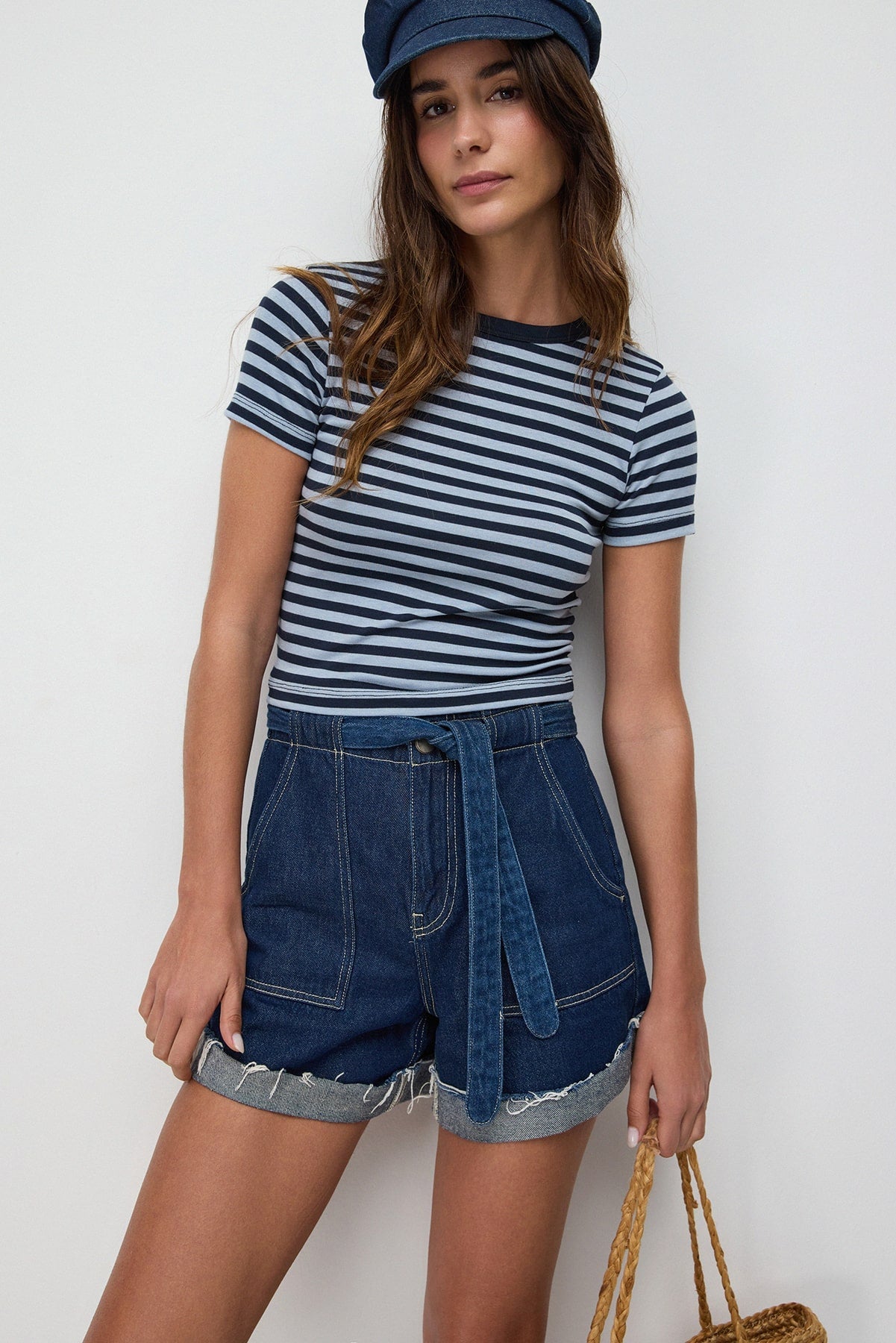 Gestreiftes T-Shirt