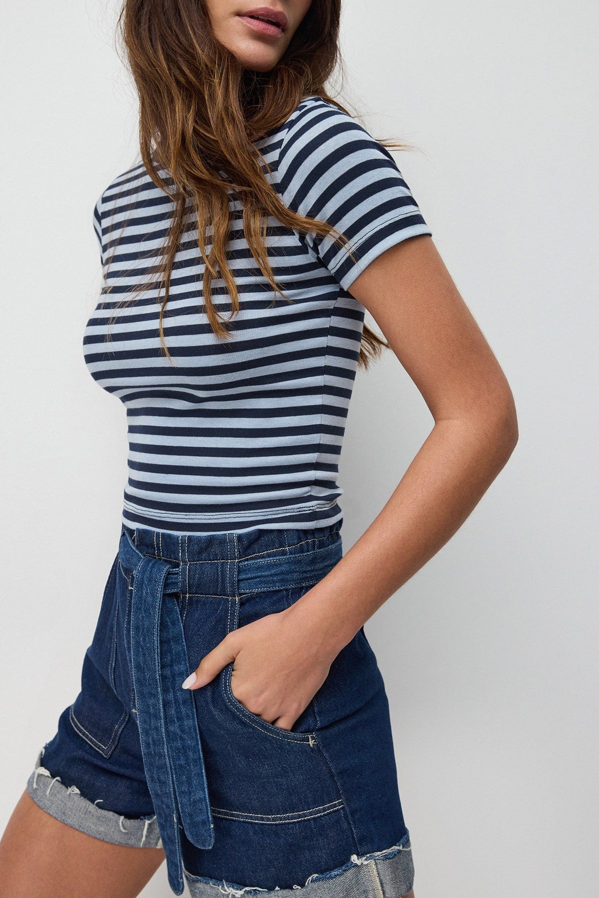 Gestreiftes T-Shirt