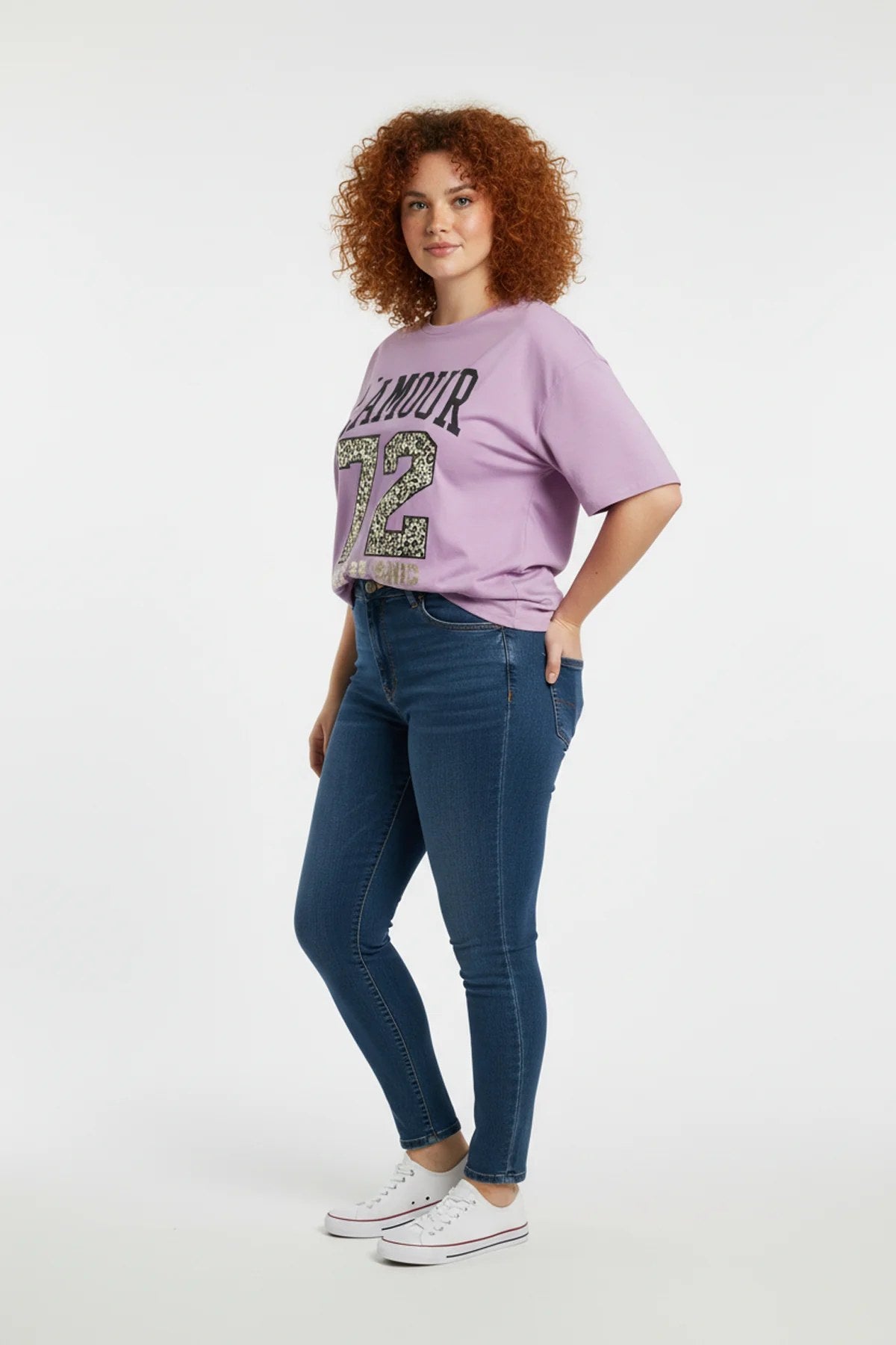 Kurzärmeliges bedrucktes T-Shirt