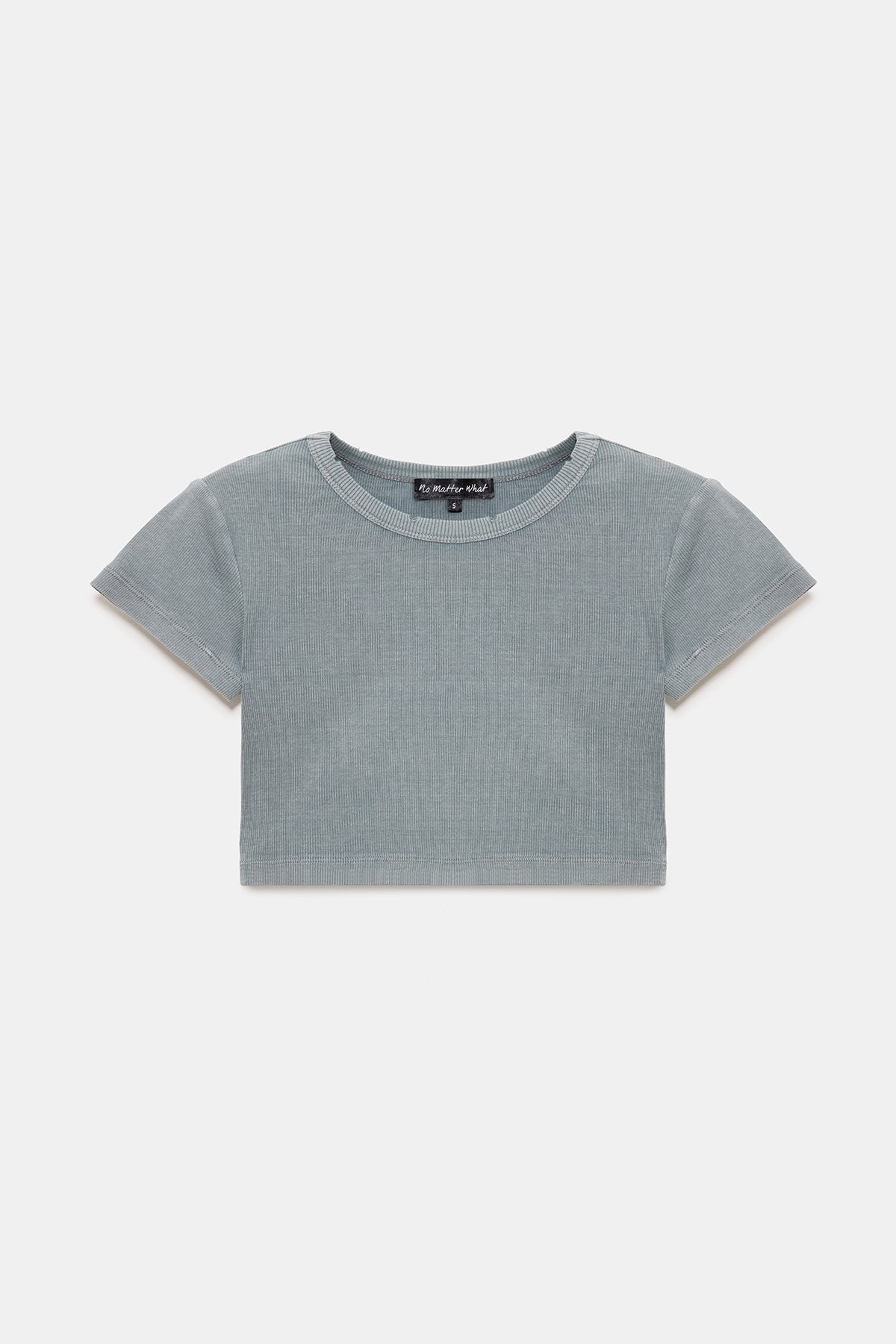 Kurzärmeliges Crop-T-Shirt
