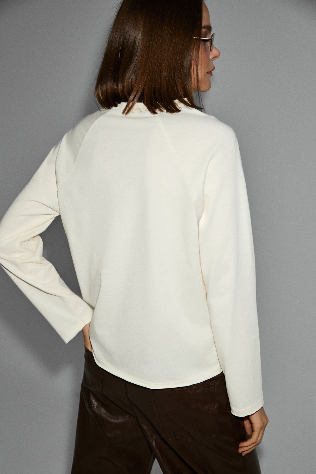 KISSORA Damen Relaxed Fit Bluse