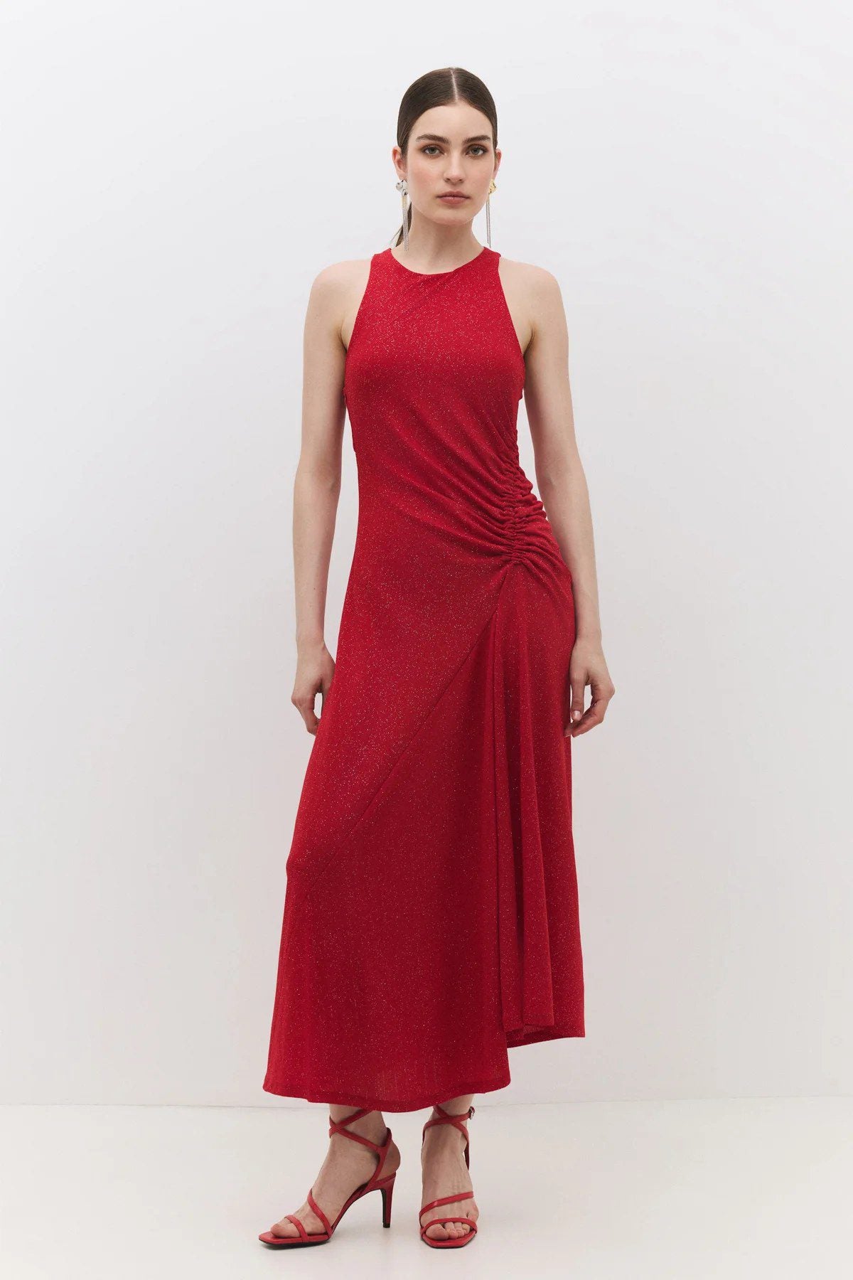 Ärmelloses Maxikleid