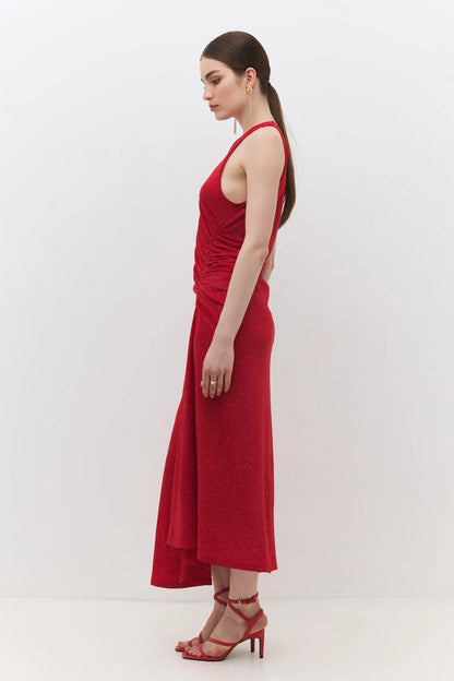 Ärmelloses Maxikleid