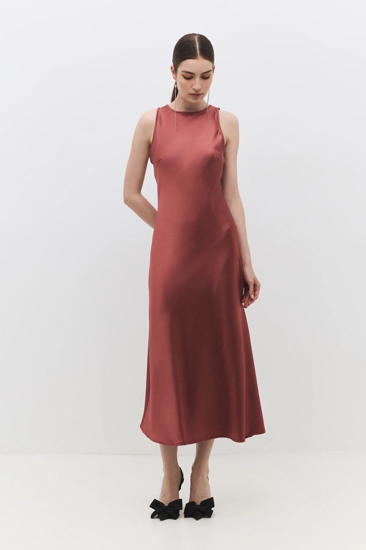 Ärmelloses Kleid