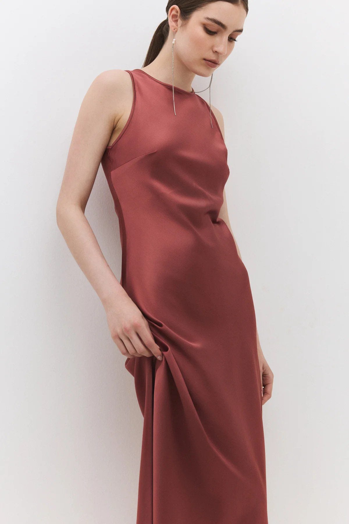 Ärmelloses Kleid