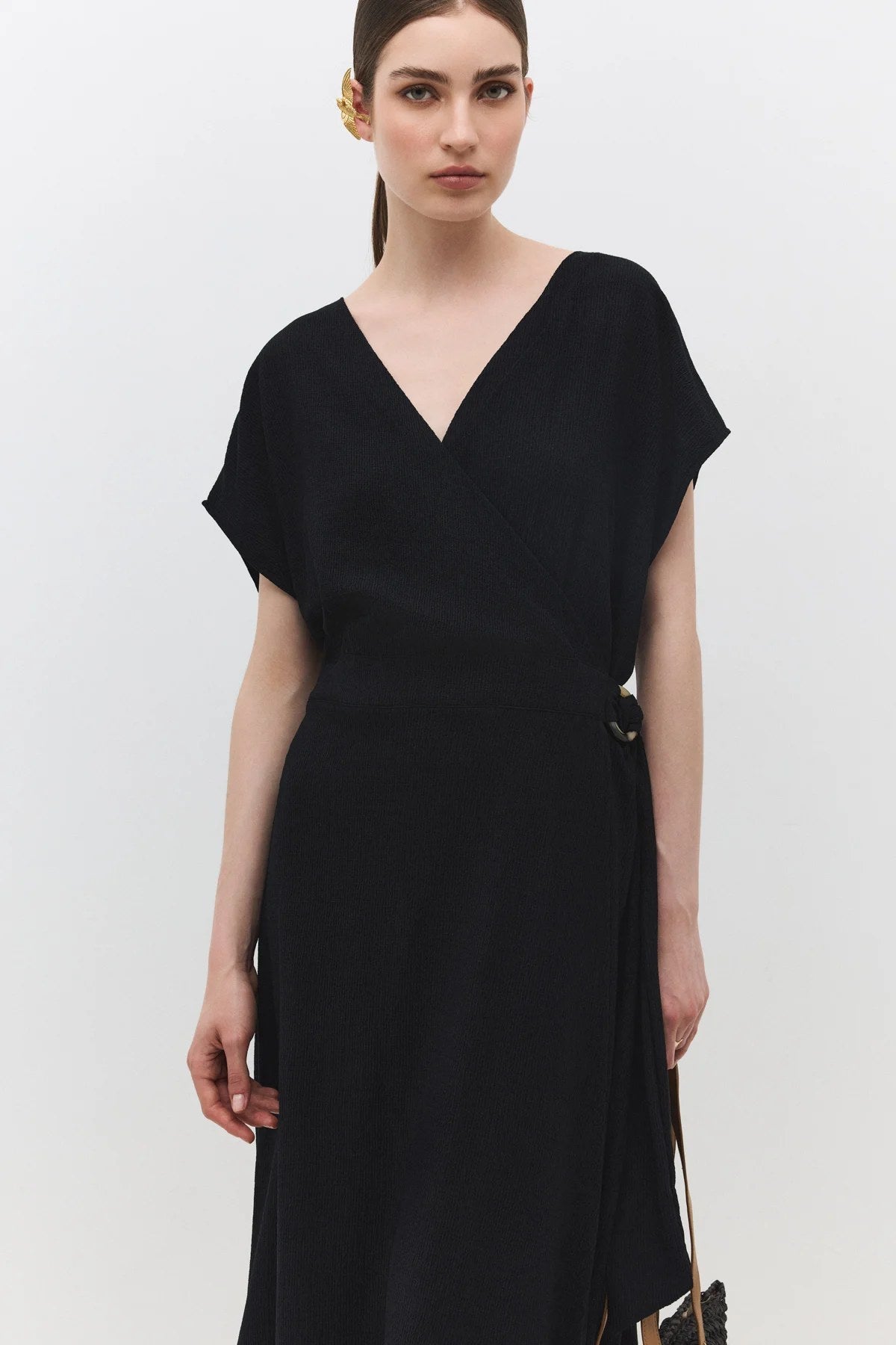 Kleid mit V-Ausschnitt