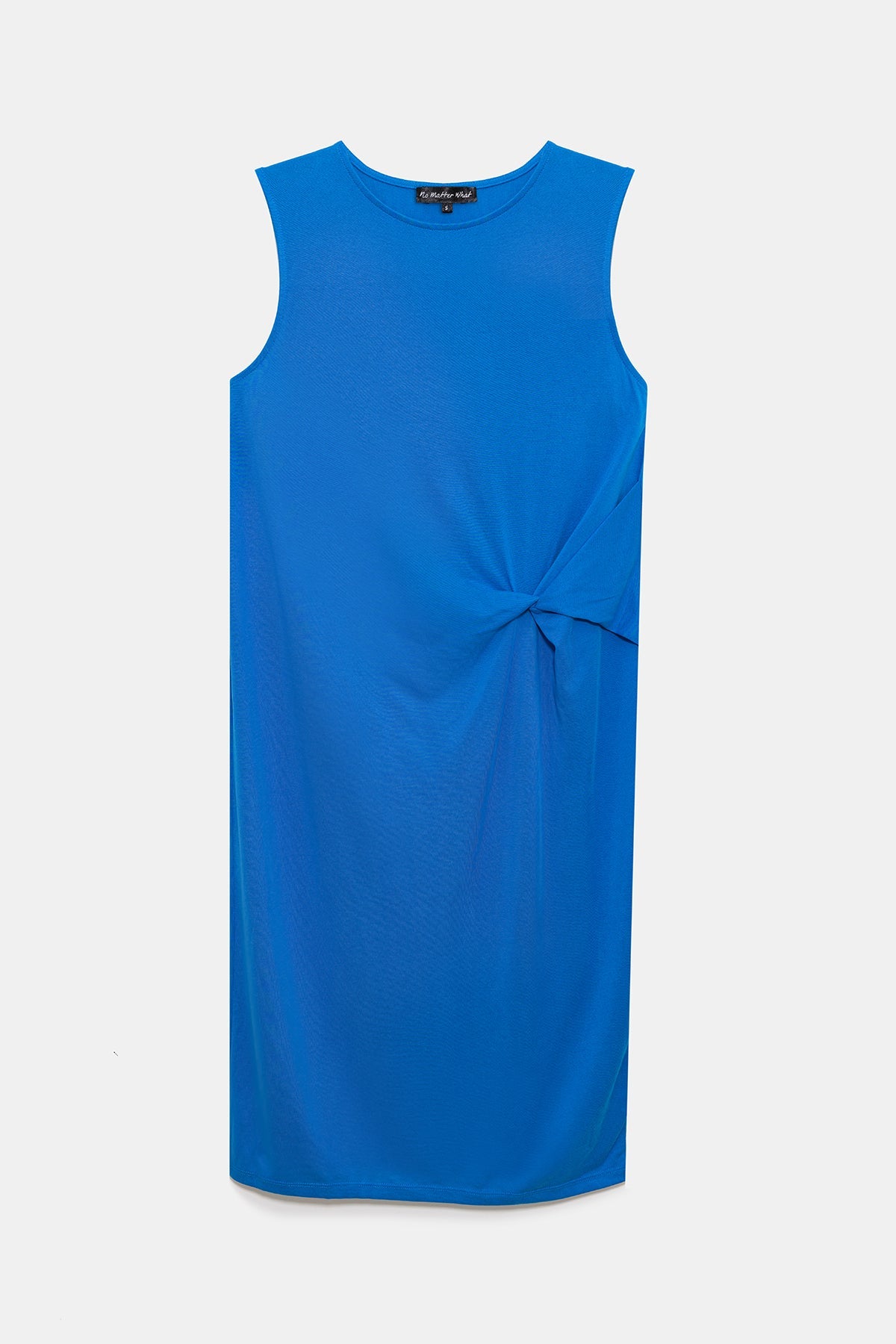 Ärmelloses Kleid mit Rundhalsausschnitt