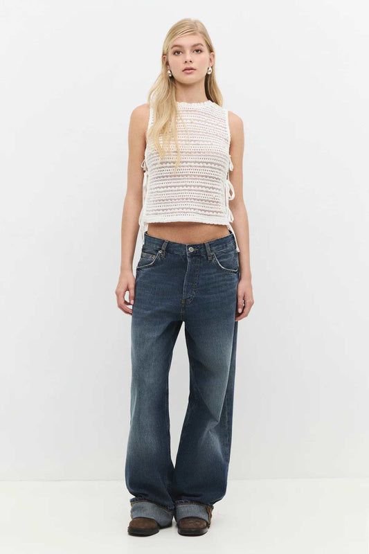 Ärmellose Bluse