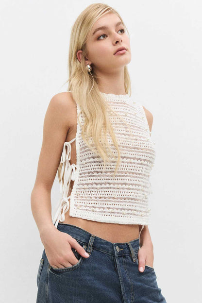 Ärmellose Bluse