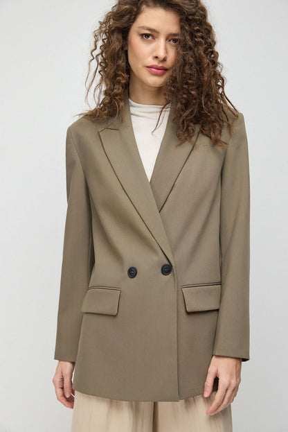 Zweireihiger Oversize-Blazer