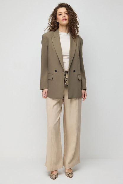 Zweireihiger Oversize-Blazer
