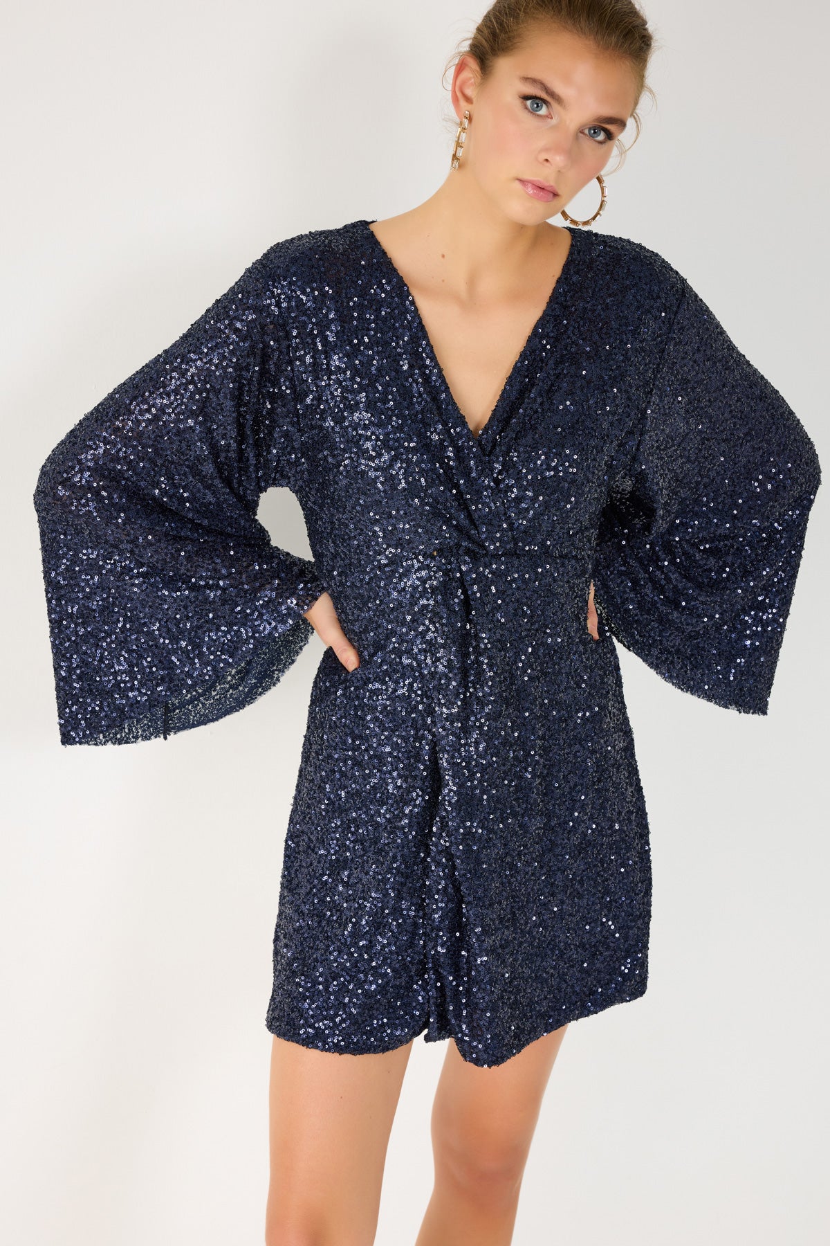 Pailletten-Minikleid