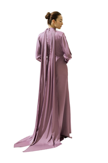 L'AMOUR VERZIERUNGENES ABENDKLEID, SCHWARZ