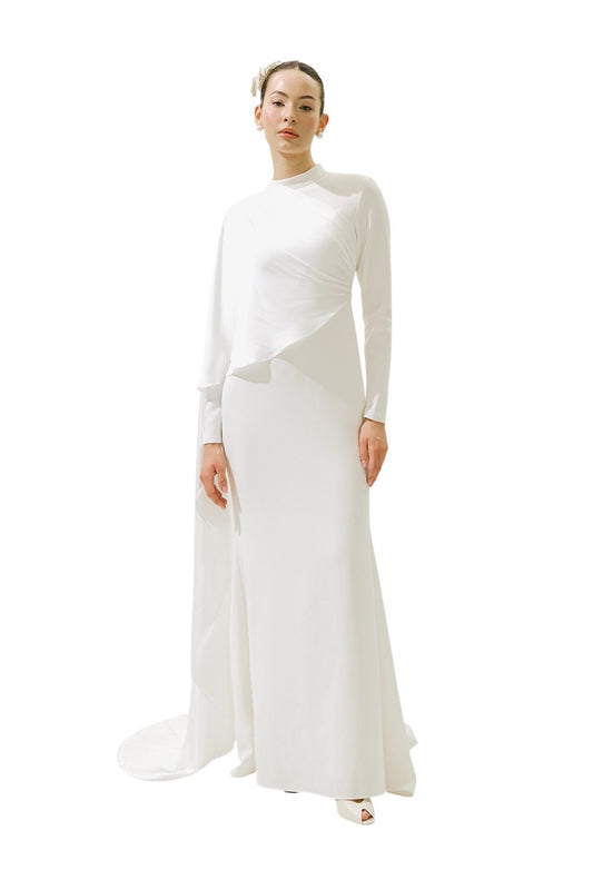 LANA CAPE ABENDKLEID SCHWARZ