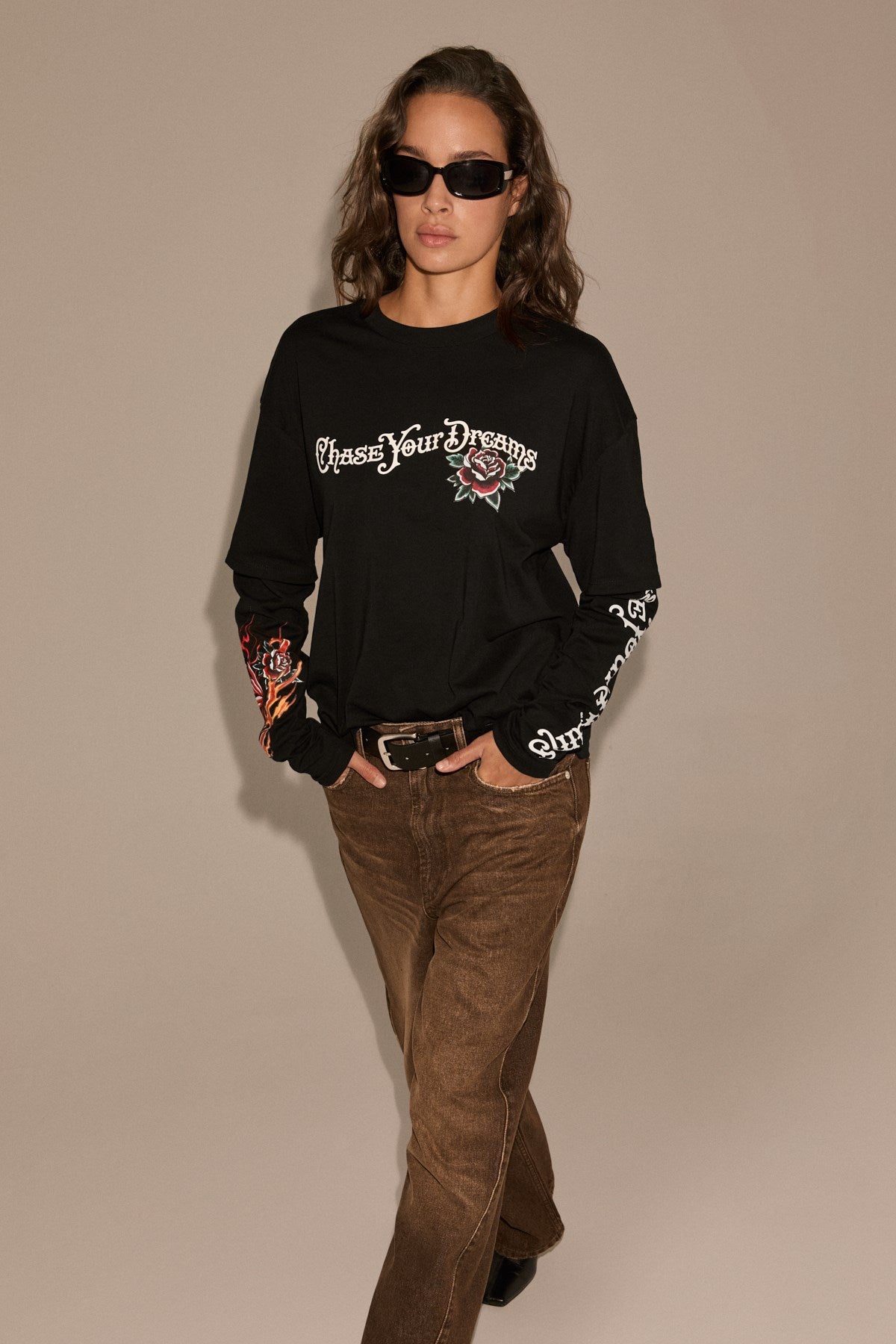 LAPIS Bio-Baumwoll Langarm-Shirt