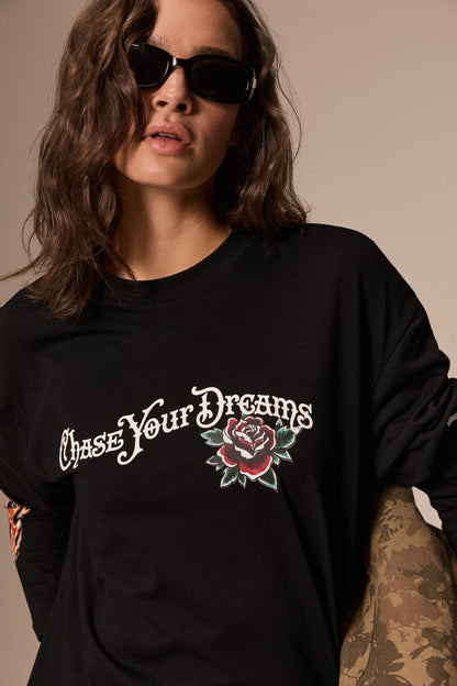 LAPIS Bio-Baumwoll Langarm-Shirt