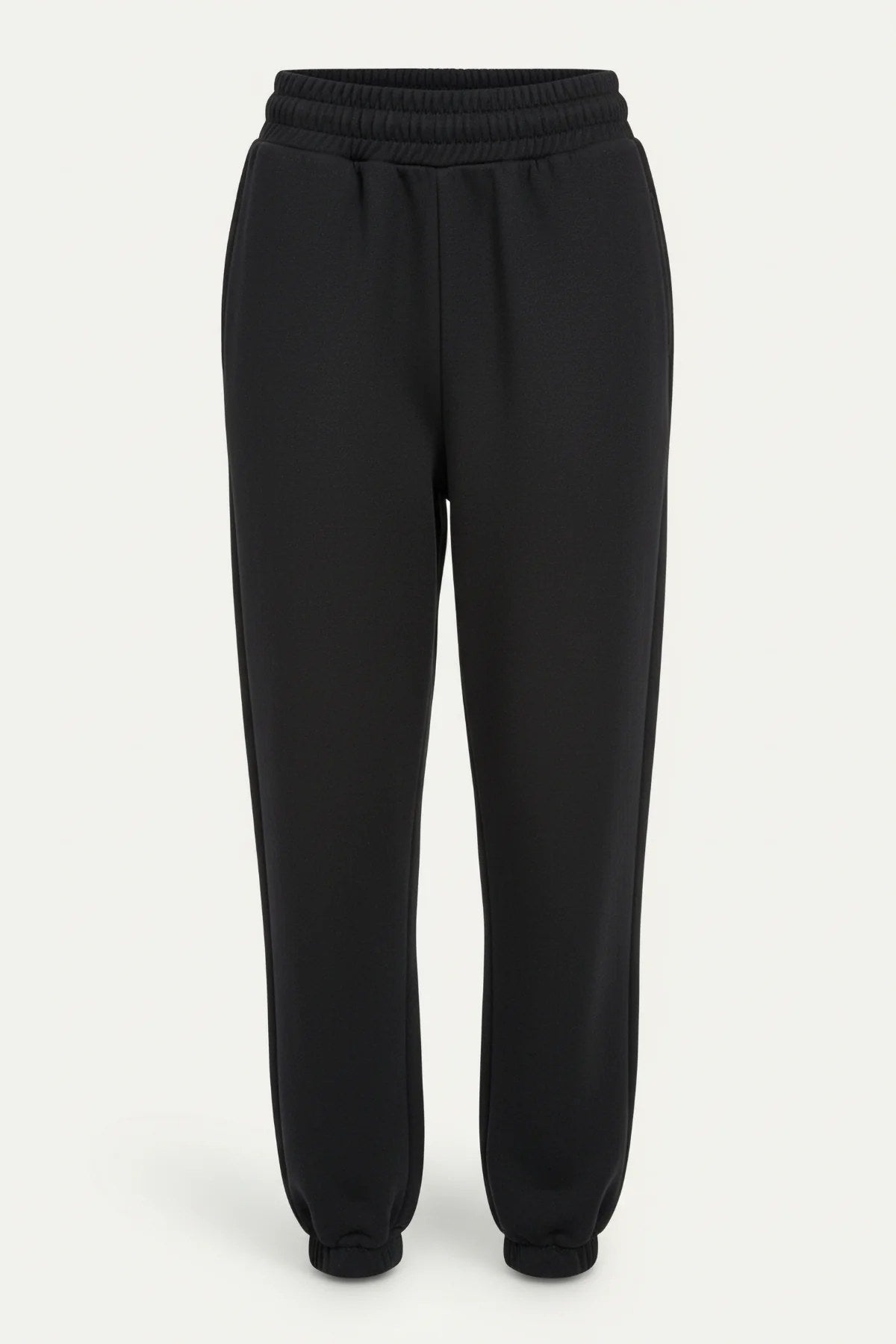Elastische Jogginghose mit Bündchen
