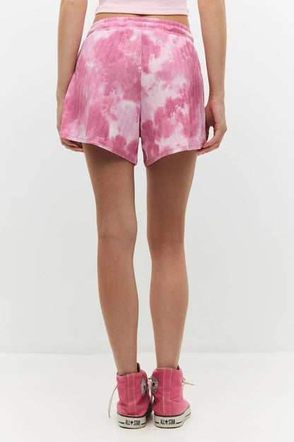 Bequeme Mini-Shorts mit elastischem Bund