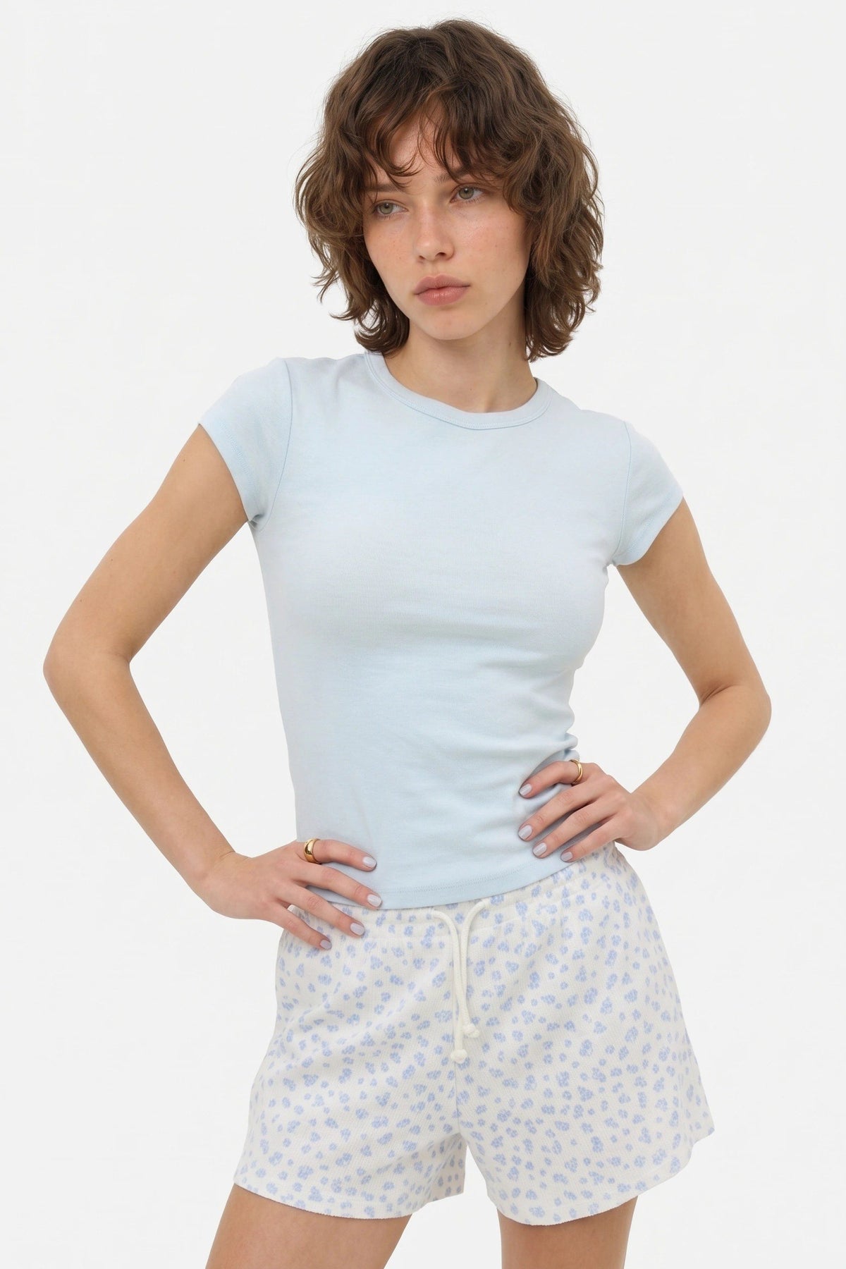 Elastische Mini Komfort Shorts
