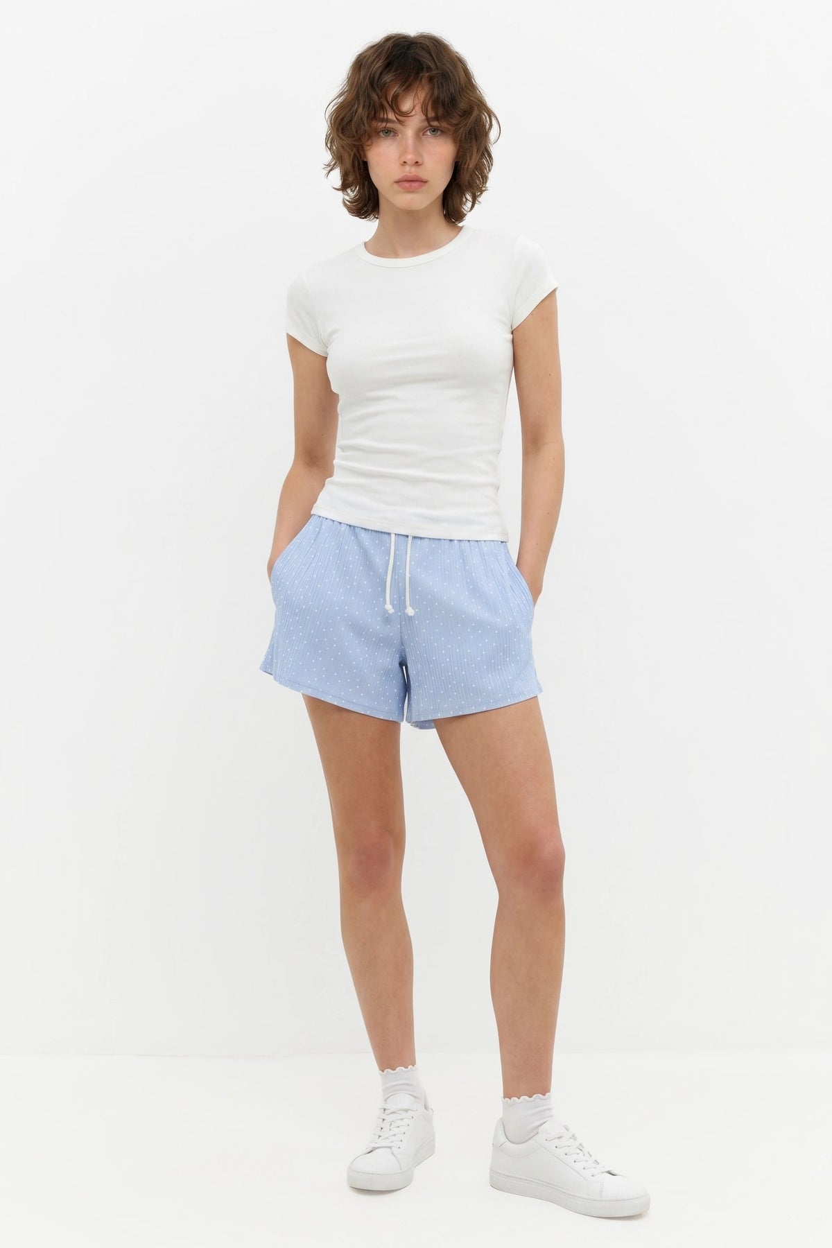 Elastische Mini Komfort Shorts