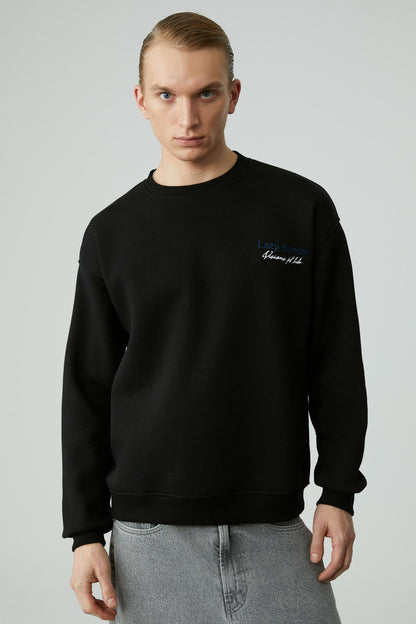 LAZYNESS Herren Rundhals-Sweatshirt